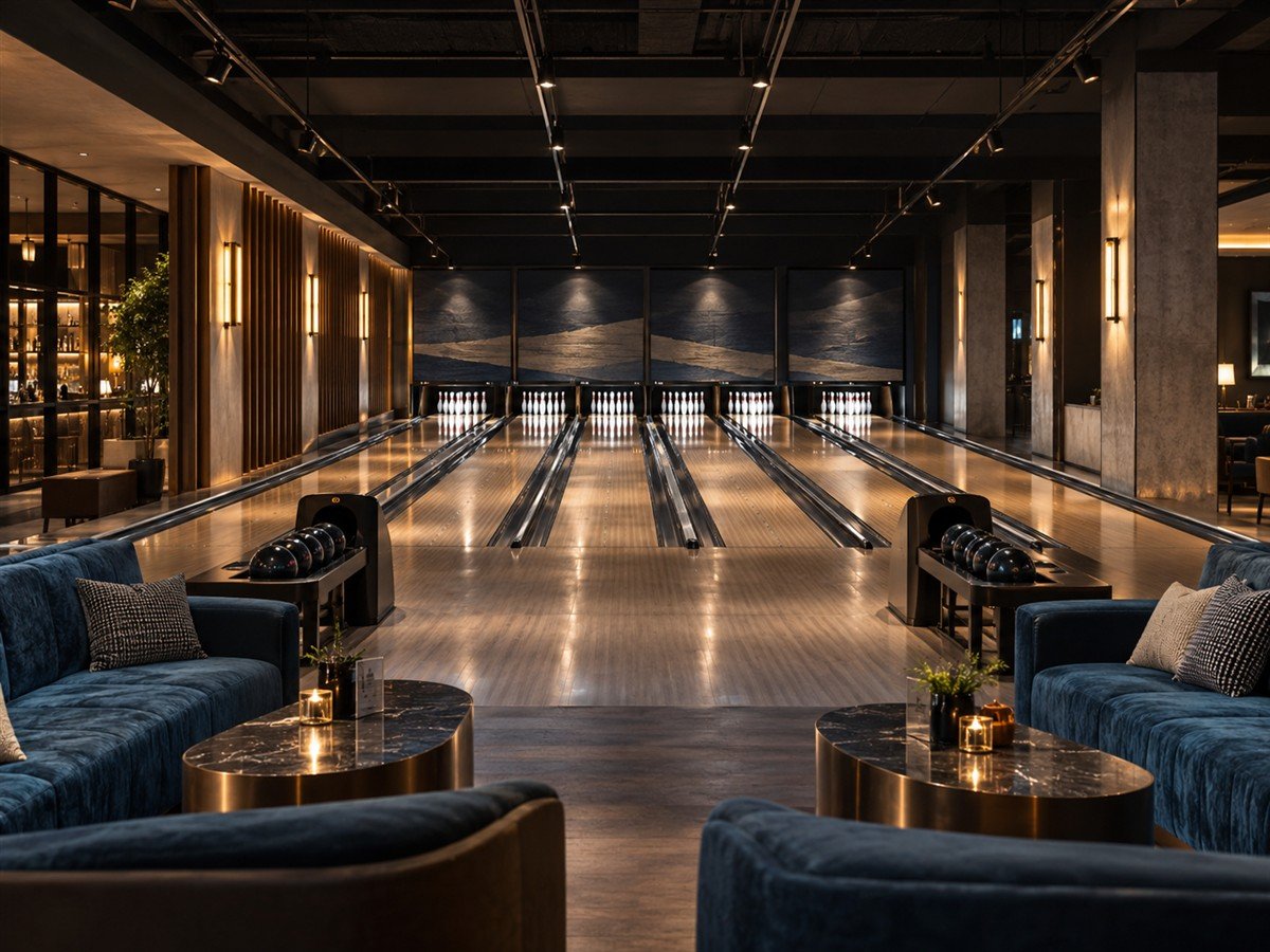 Bowling Alleys — architectural concept